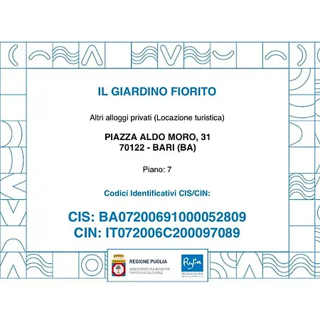 Il Giardino Fiorito Appartamento Bari